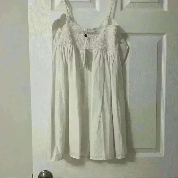 Lovers and Friends Somerset Bow Mini Dress in White - Picture 6 of 7